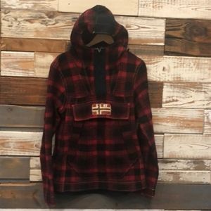 NAPAPIJRI MEN'S ANORAK BUFFALO PLAID MEDIUM